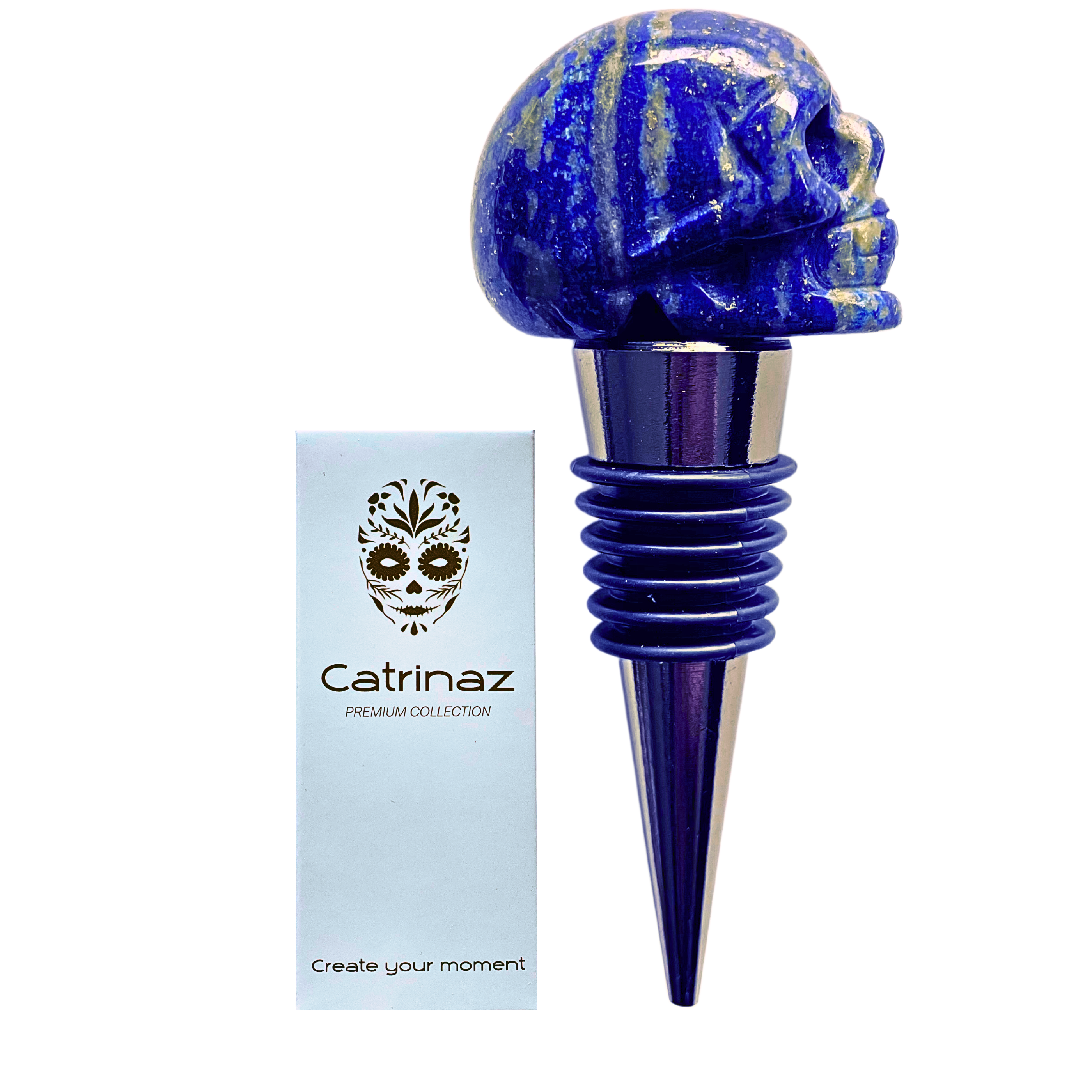 BOTTLE STOPPER LAPIS LAZULI