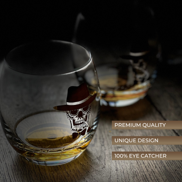 tumblers skull design
