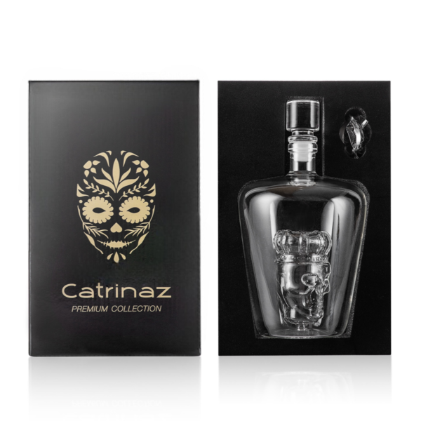 SKULL CROWN DECANTER